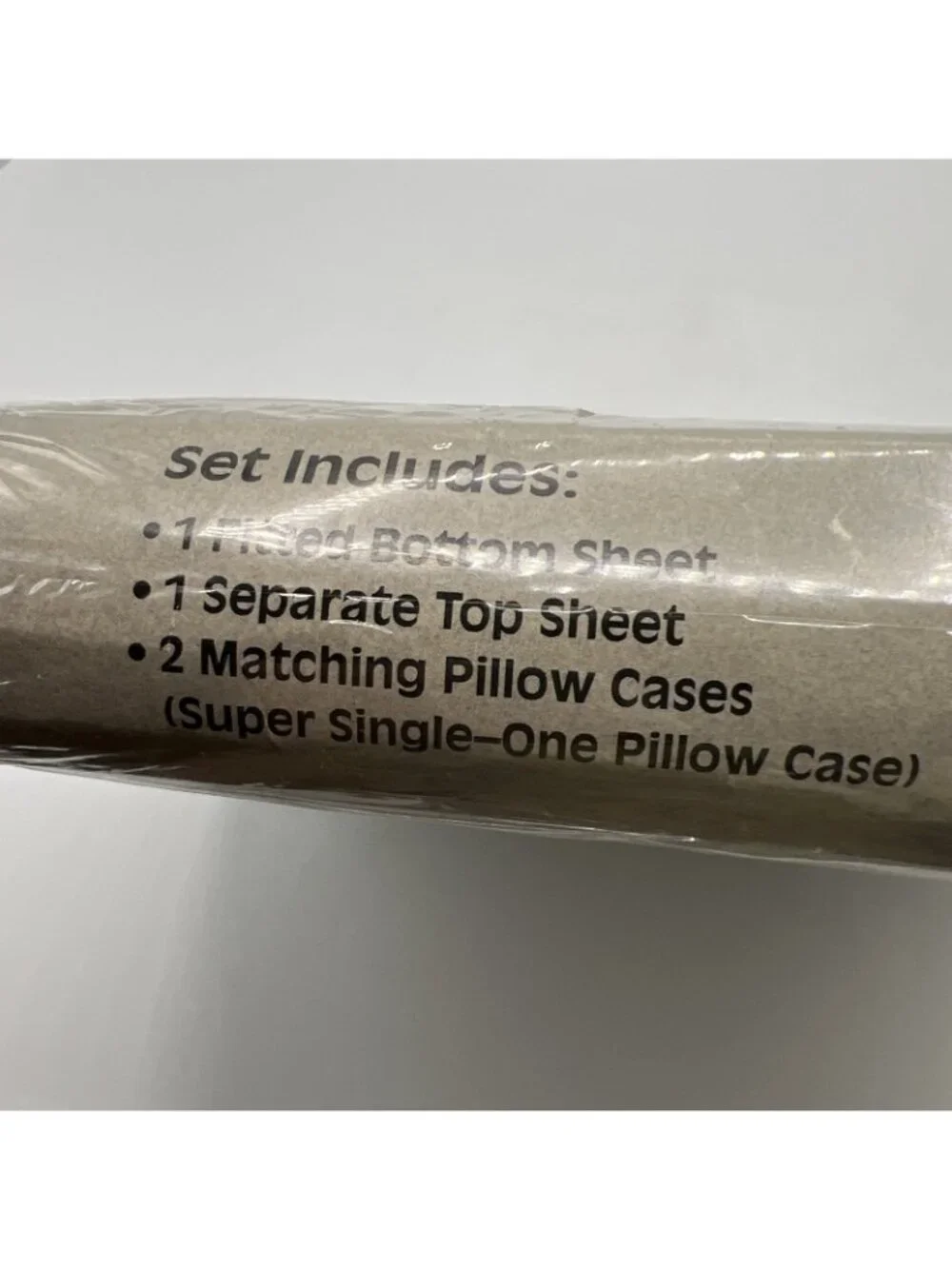 Rainbow Linens Waterbed Sheet Set 4pc Queen Blue Trees Cotton Polyester Vintage